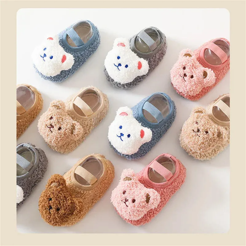 Bear Baby Slippers for Toddlers