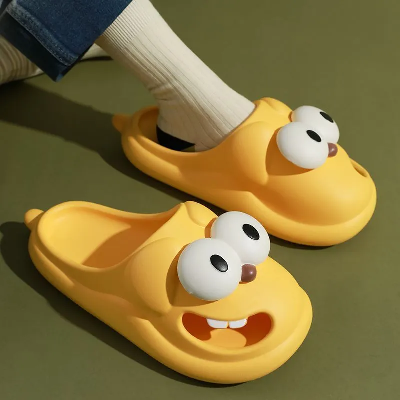 BigEye Cartoon Slippers