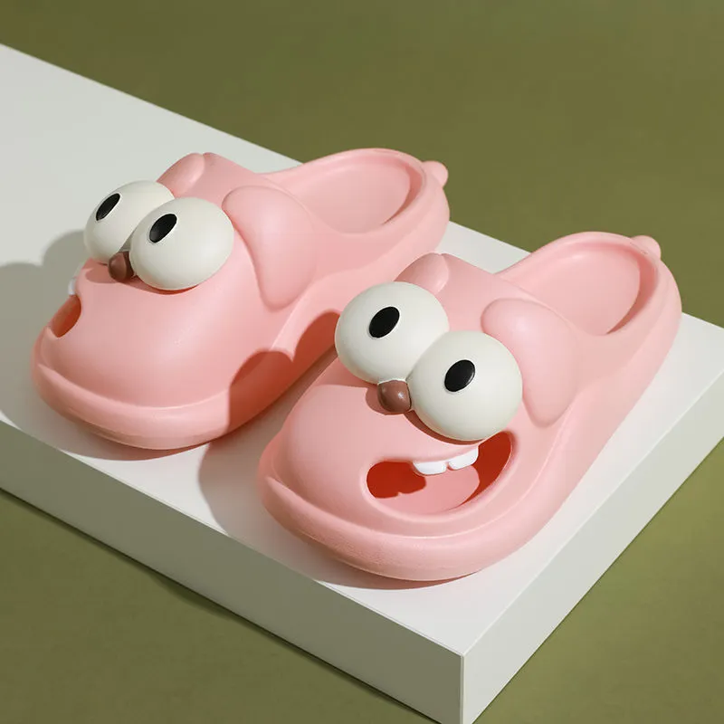 BigEye Cartoon Slippers