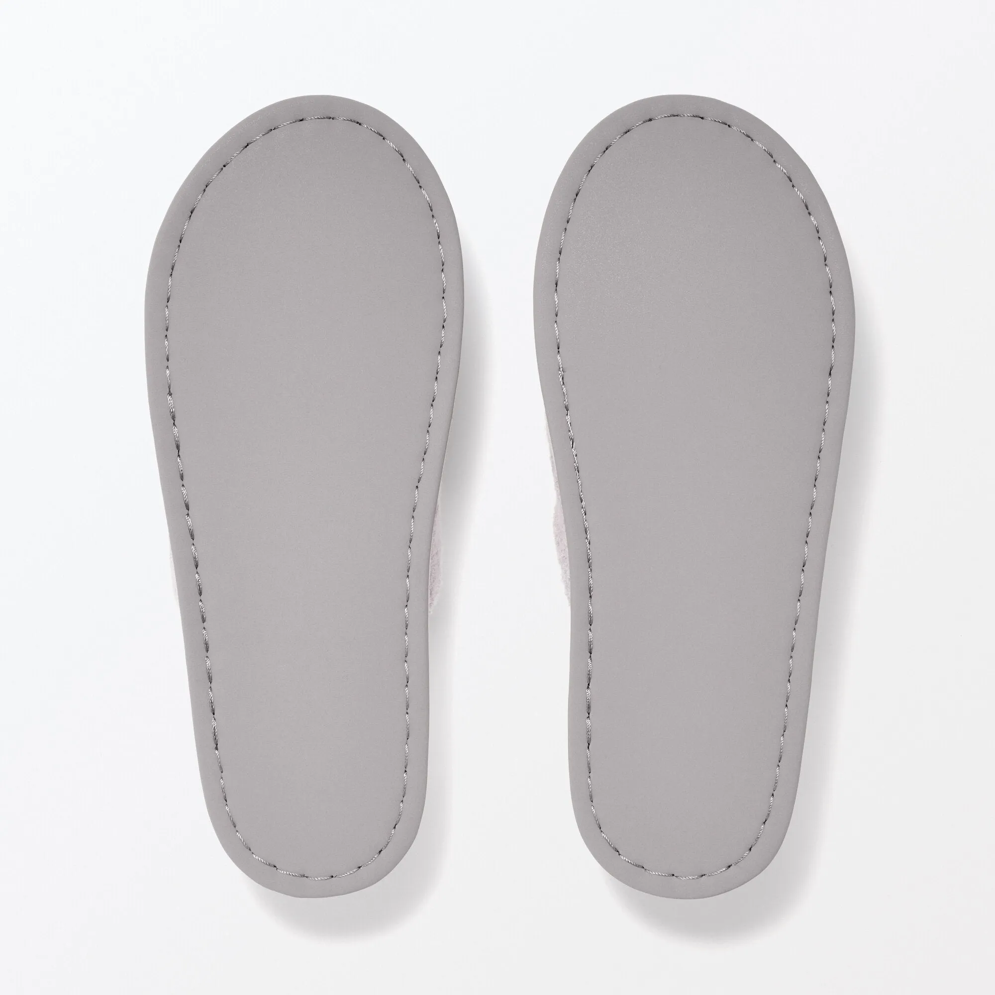 Cotton Pile Open Toe Slippers