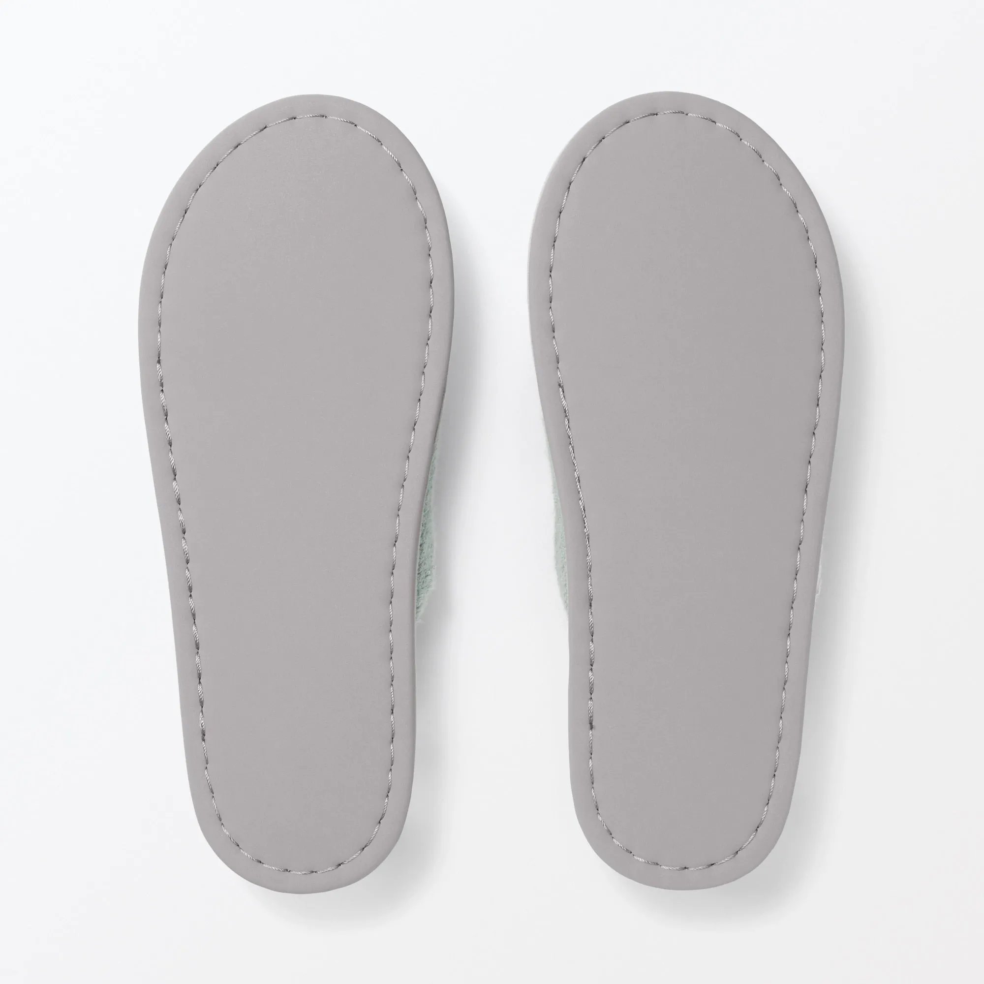 Cotton Pile Open Toe Slippers