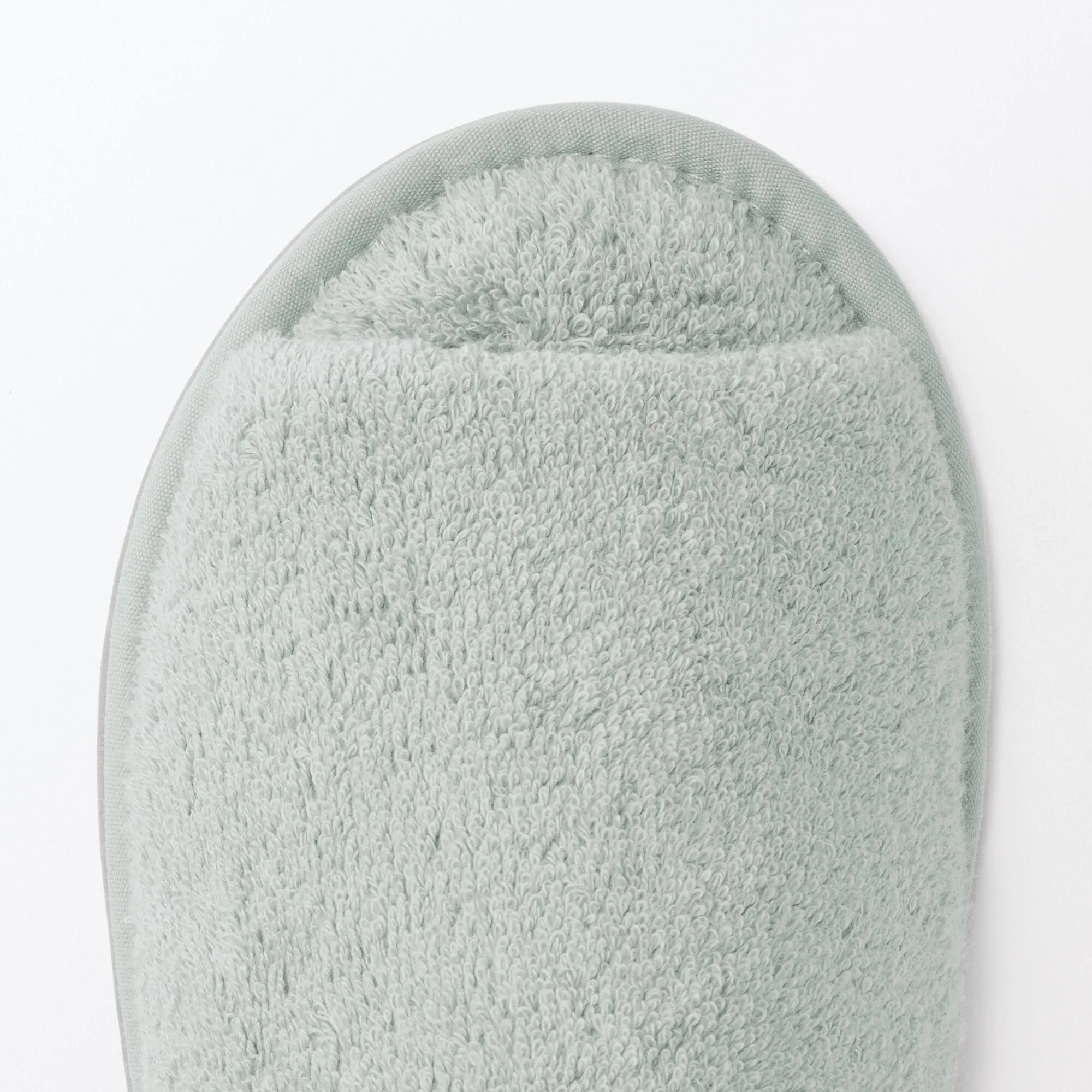 Cotton Pile Open Toe Slippers