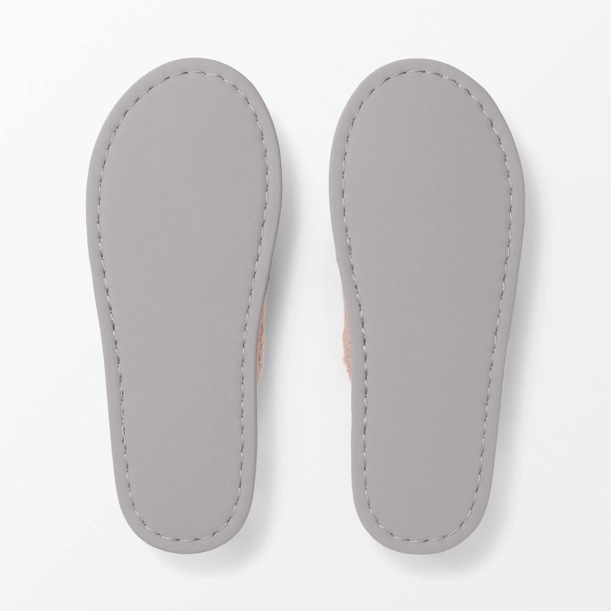 Cotton Pile Open Toe Slippers