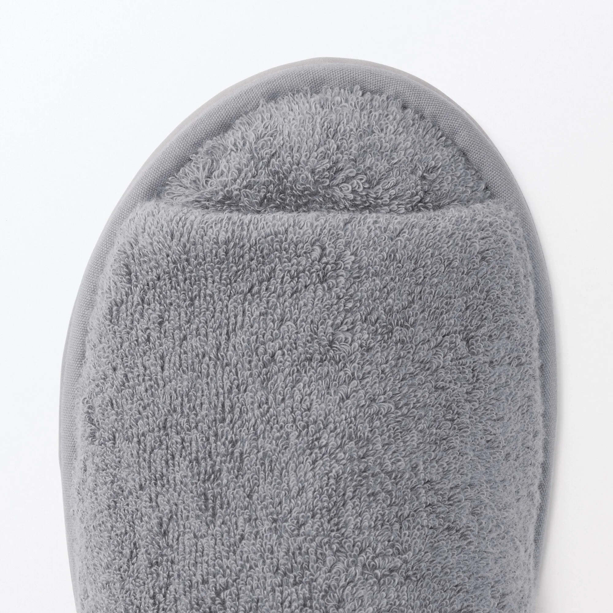 Cotton Pile Open Toe Slippers