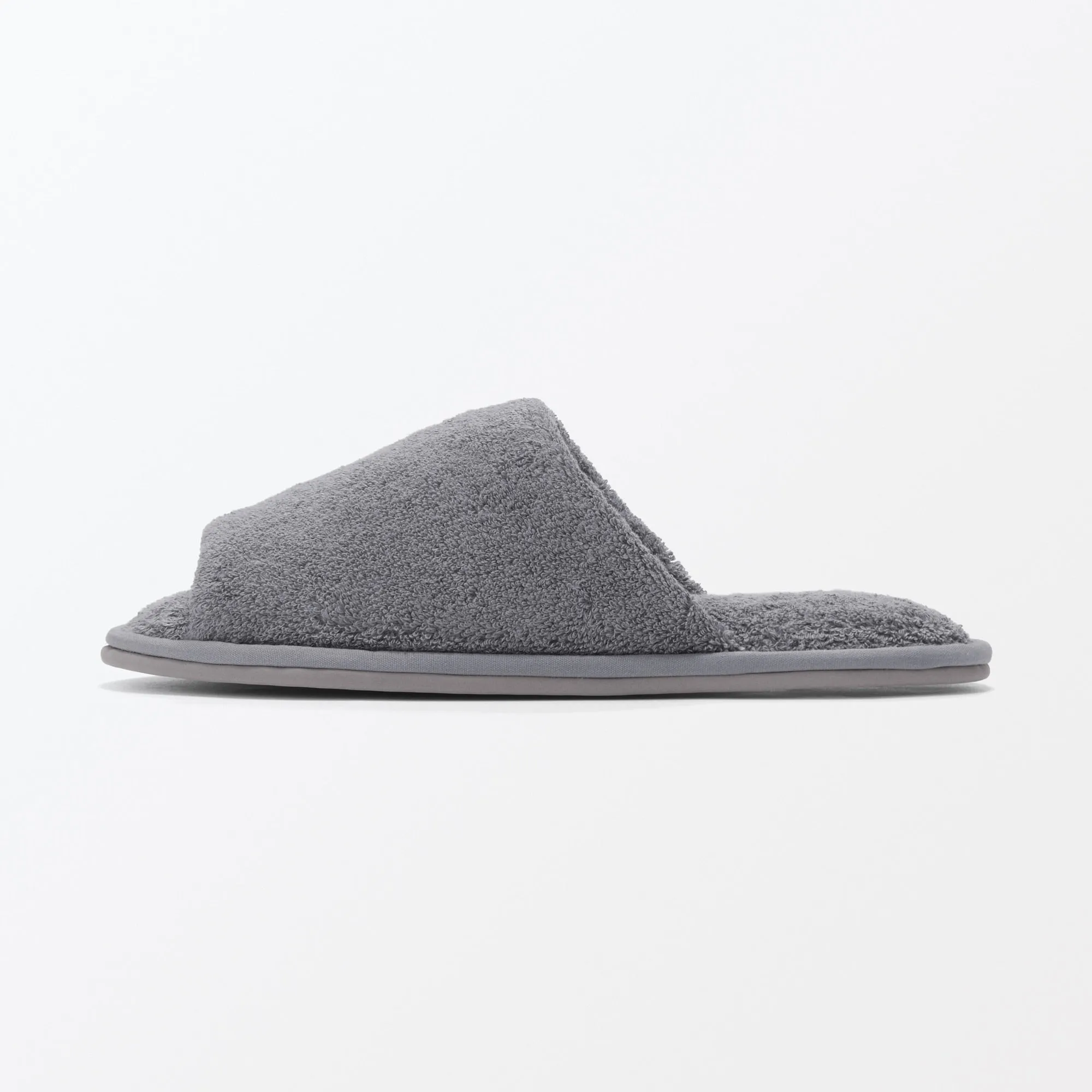 Cotton Pile Open Toe Slippers