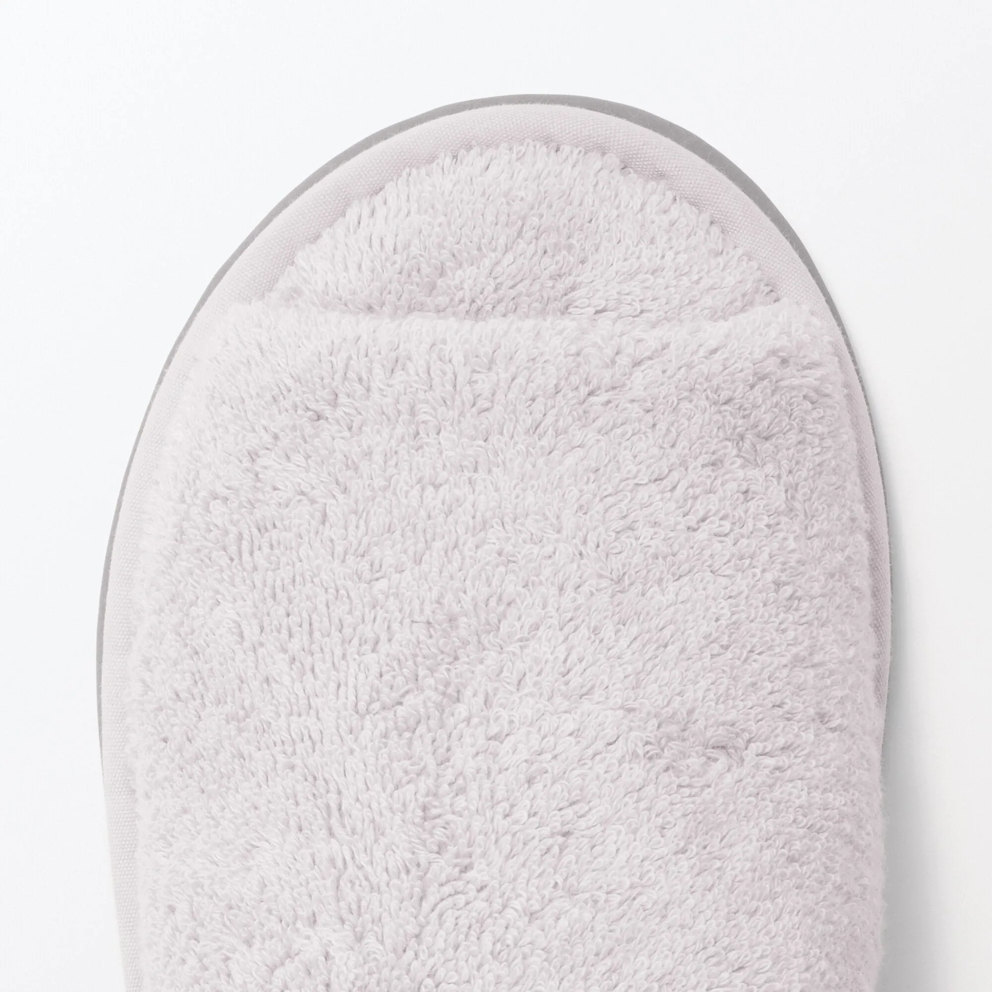Cotton Pile Open Toe Slippers