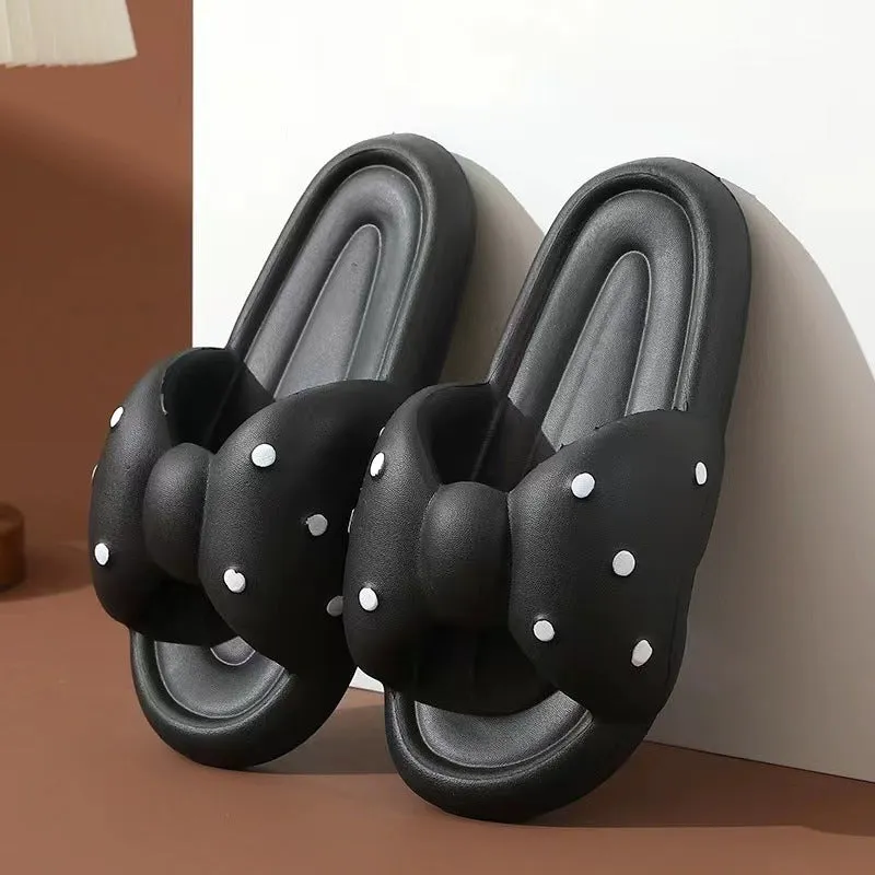 Polka Dot Slippers for Women