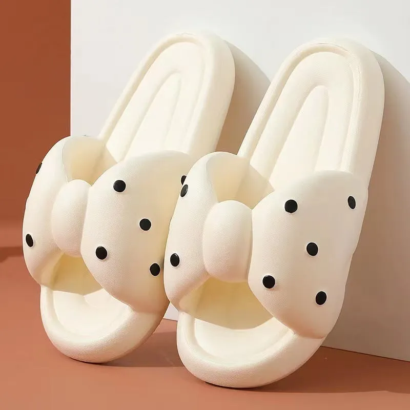Polka Dot Slippers for Women