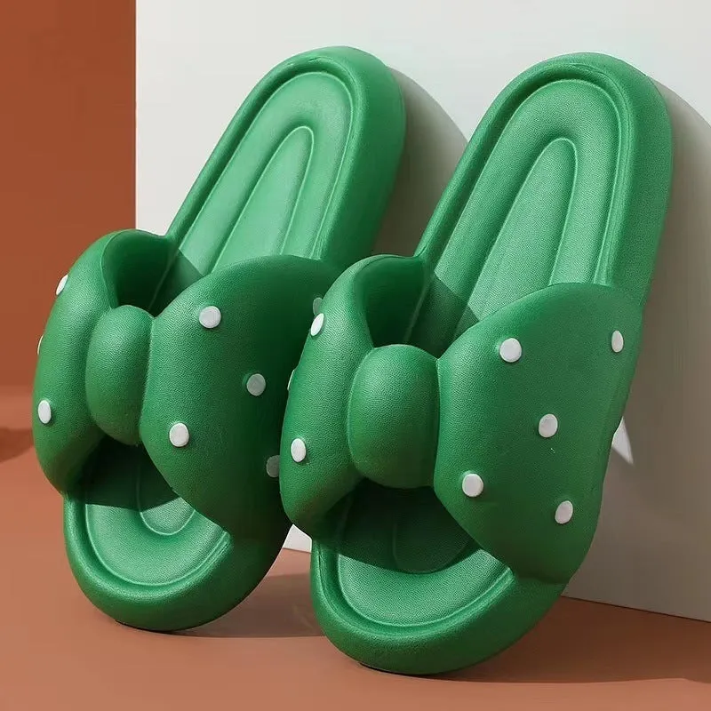Polka Dot Slippers for Women