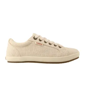 Womens Taos Star Sneakers - Natural Hemp Fabric for Ultimate Comfort and Style