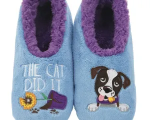 The Cat Did It Slippers