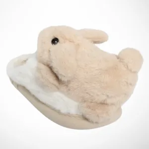 Women Furry Slipper Bunny (Beige)